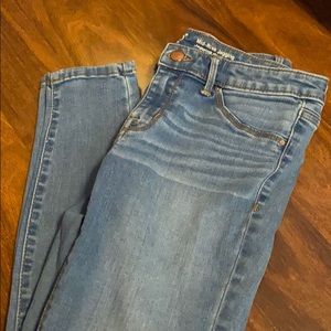 Mossimo stretchy skinny blue jeans / jeggings